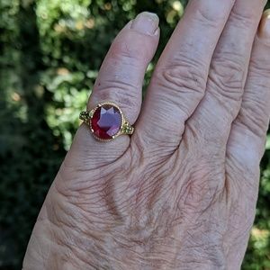 African ruby ring